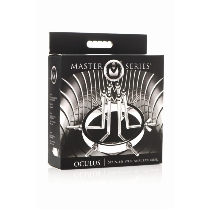 Анальний розширювач Master Series Oculus Stainless Steel Anal Explorer