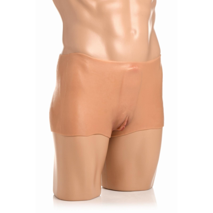 Накладна вагіна Master Series Silicone Vagina + Butt Panties - Large
