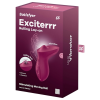 Вібратор для клітора з перлинною стимуляцією Satisfyer Exciterrr Berry, 2 незалежні мотори