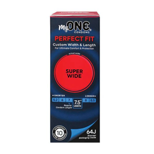 Презервативи MyONE Super Wide 10 шт, картонна коробка