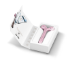 Електронний ультразвуковий ролик для обличчя та тіла GESKE Sonic Facial&Body Roller 4в1 pink