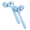 Електронний ультразвуковий ролик для обличчя та тіла GESKE Sonic Facial&Body Roller 4в1 aquamarine