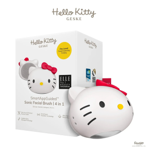 Ультразвукова щітка для обличчя GESKE Sonic  Facial Brush 4в1  by Hello Kitty