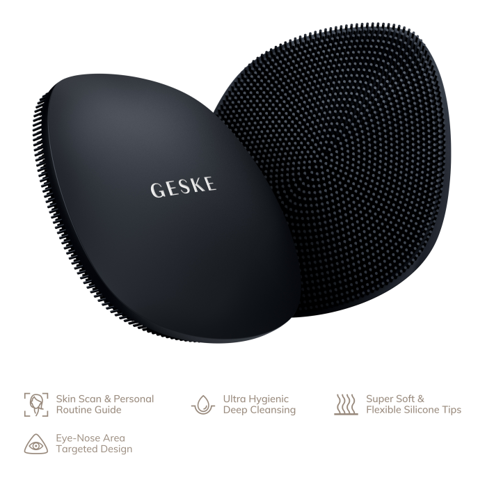 Щітка для обличчя GESKE Facial Brush 4в1 black