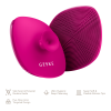 Щітка для обличчя GESKE Facial Brush 4в1 з тримачем magenta