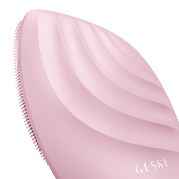 Електронна ультразвукова щітка для обличчя GESKE Sonic Facial Brush 5в1 pink