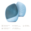 Електронна ультразвукова щітка для обличчя GESKE Sonic Facial Brush 5в1 aquamarine
