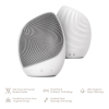 Електронна ультразвукова щітка для обличчя GESKE Sonic Facial Brush 5в1 white