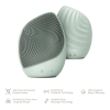 Електронна ультразвукова щітка для обличчя GESKE Sonic Facial Brush 5в1 green