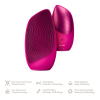 Електронна звукова термо щітка для обличчя GESKE Sonic Thermo Facial Brush 6в1 magenta