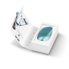 Електронна звукова термо щітка для обличчя GESKE Sonic Thermo Facial Brush 6в1 turquoise