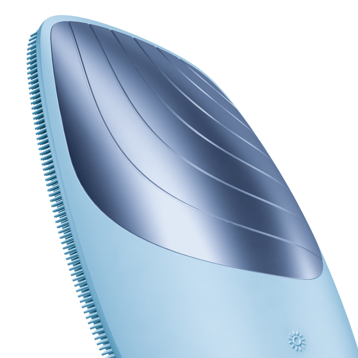 Електронна звукова термо щітка для обличчя GESKE Sonic Thermo Facial Brush 6в1 aquamarine