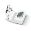 Електронна звукова термо щітка для обличчя GESKE Sonic Thermo Facial Brush 6в1 green