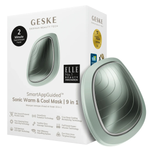 Ультразвукова маска тепло та холод GESKE Sonic Warm&Cool Mask 9в1 green
