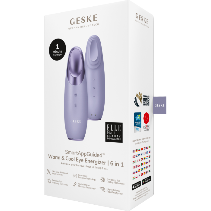 Енерджайзер для очей GESKE Warm&Cool Eye Energizer 6в1 purple