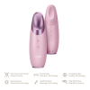 Енерджайзер для очей GESKE Warm&Cool Eye Energizer 6в1 pink