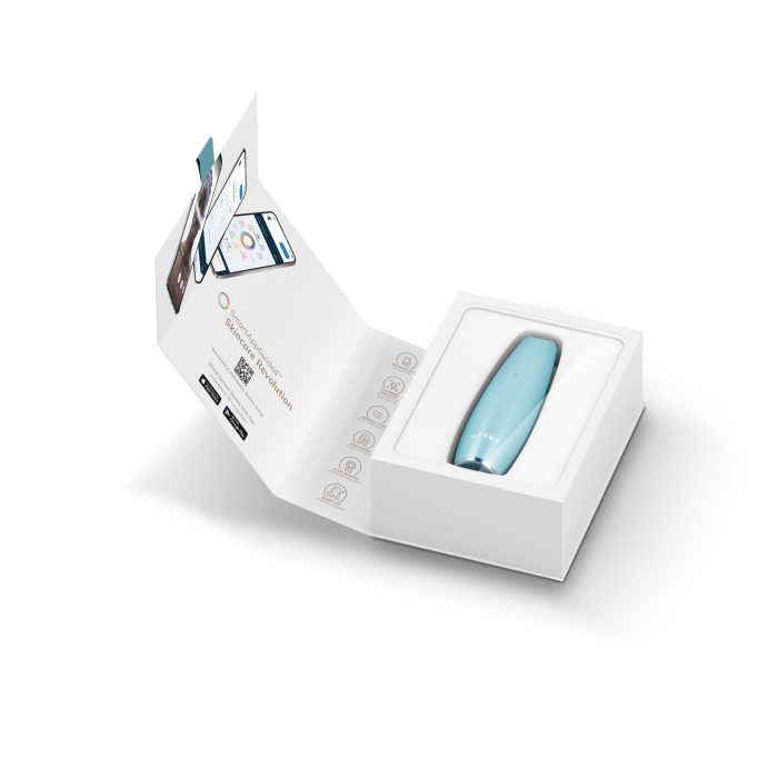 Мікрострумова ручка для підтяжки обличчя GESKE MicroCurrent Face-Lift Pen 6в1 turquoise