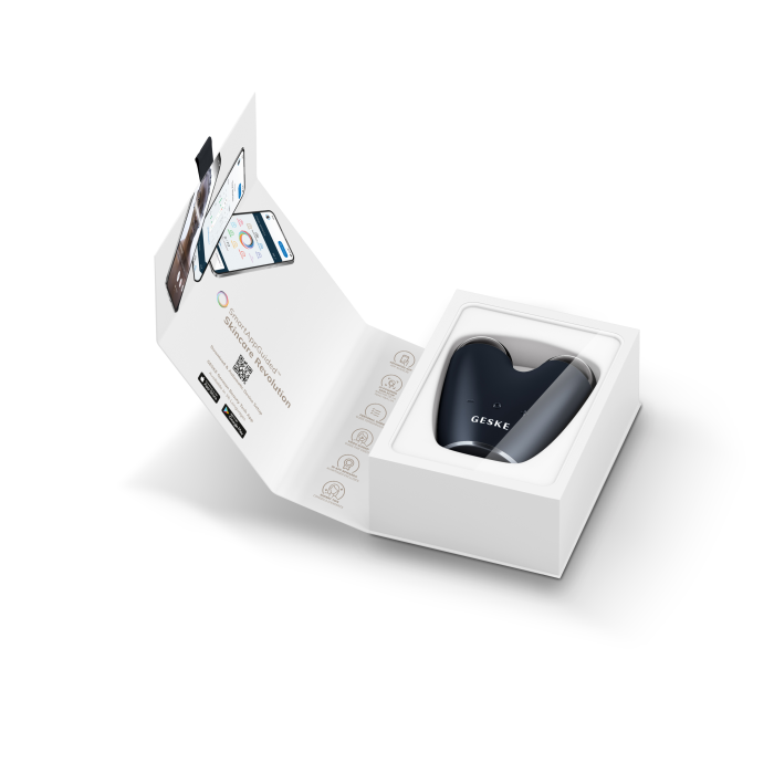 Мікрострумовий підтягувач обличчя GESKE MicroCurrent Face-Lifter 6в1 black