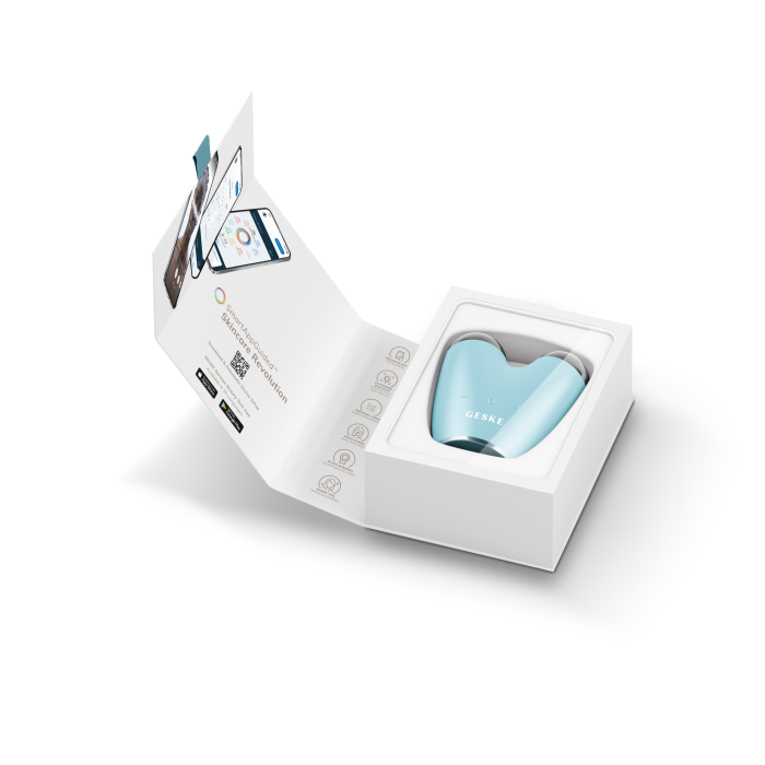 Мікрострумовий підтягувач обличчя GESKE MicroCurrent Face-Lifter 6в1 turquoise