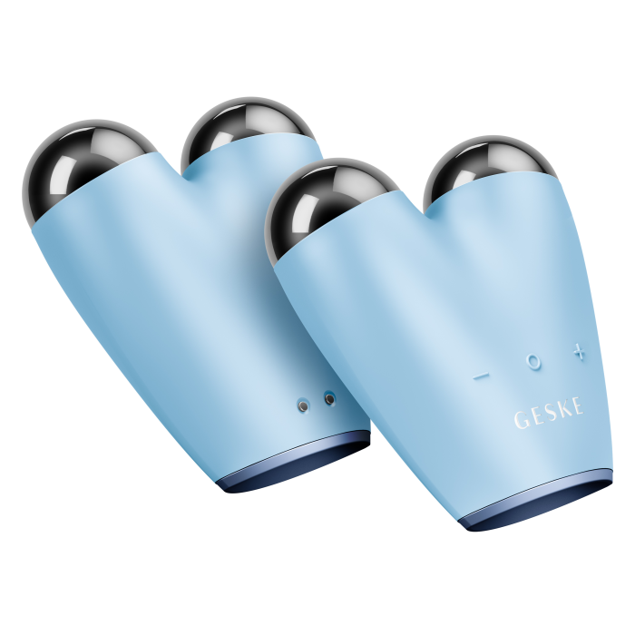 Мікрострумовий підтягувач обличчя GESKE MicroCurrent Face-Lifter 6в1 aquamarine