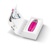 Мікрострумовий скрабер для шкіри та усунення чорних точок GESKE MicroCurrent Skin Scrubber&Blackhead Remover 9в1 magenta