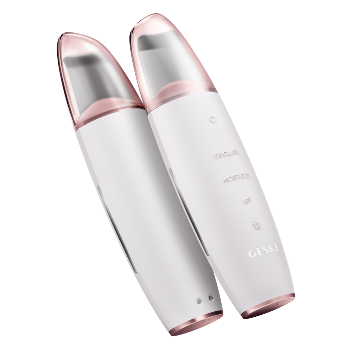 Мікрострумовий скрабер для шкіри та усунення чорних точок GESKE MicroCurrent Skin Scrubber&Blackhead Remover 9в1 starlight