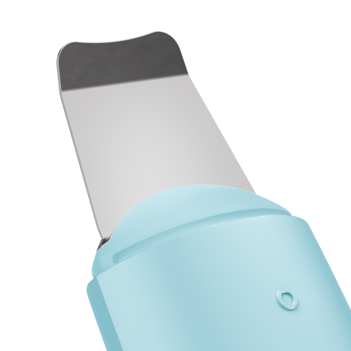 Мікрострумовий скрабер для шкіри та усунення чорних точок GESKE MicroCurrent Skin Scrubber&Blackhead Remover 9в1 turquoise