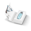 Мікрострумовий скрабер для шкіри та усунення чорних точок GESKE MicroCurrent Skin Scrubber&Blackhead Remover 9в1 turquoise