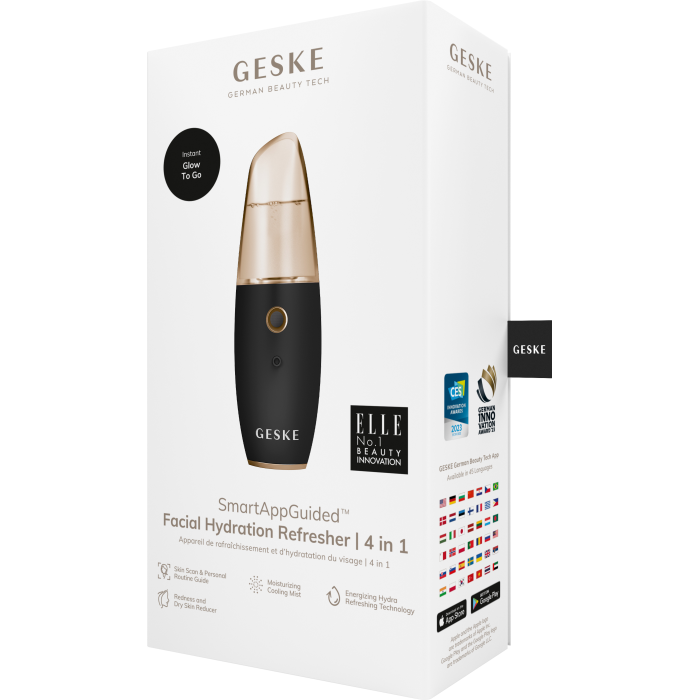 Зволожувач для шкіри обличчя GESKE Facial Hydration Refresher 4 in 1 gray