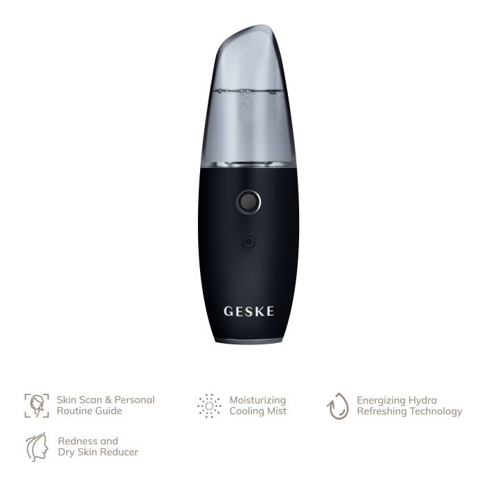 Зволожувач для шкіри обличчя GESKE Facial Hydration Refresher 4 in 1 black