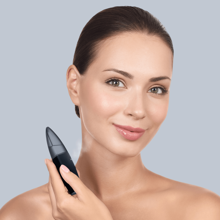 Зволожувач для шкіри обличчя GESKE Facial Hydration Refresher 4 in 1 black