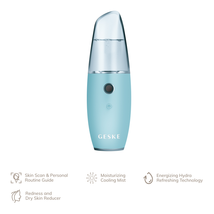 Зволожувач для шкіри обличчя GESKE Facial Hydration Refresher 4 in 1 turquoise