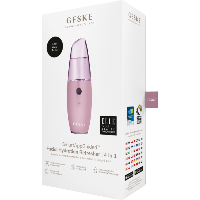 Зволожувач для шкіри обличчя GESKE Facial Hydration Refresher 4 in 1 pink