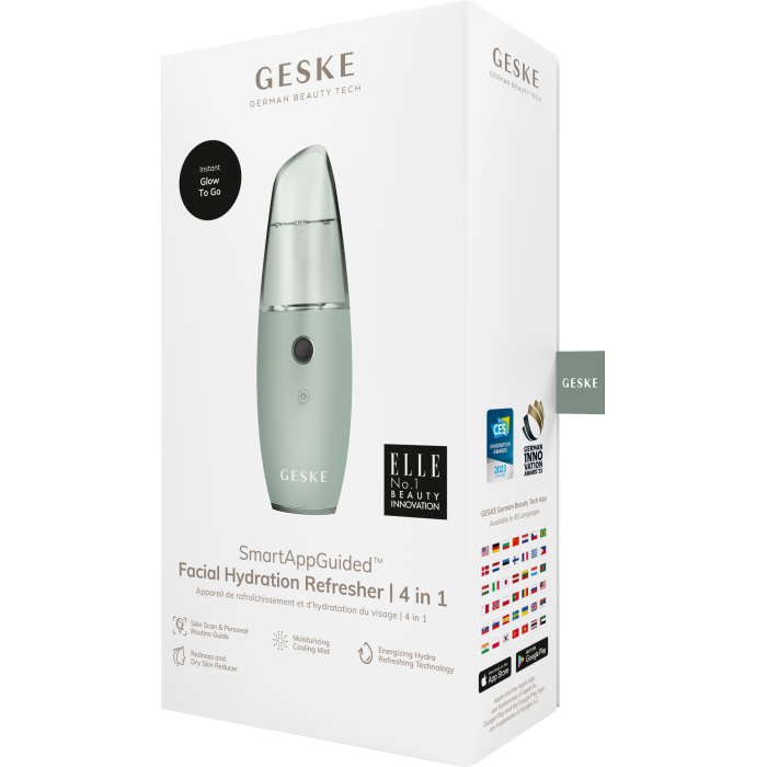 Зволожувач для шкіри обличчя GESKE Facial Hydration Refresher 4 in 1 green