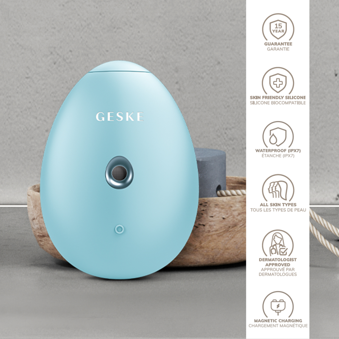 Електронний освіжувач для зволоження обличчя GESKE Facial Hydration Refresher 4в1 turquoise