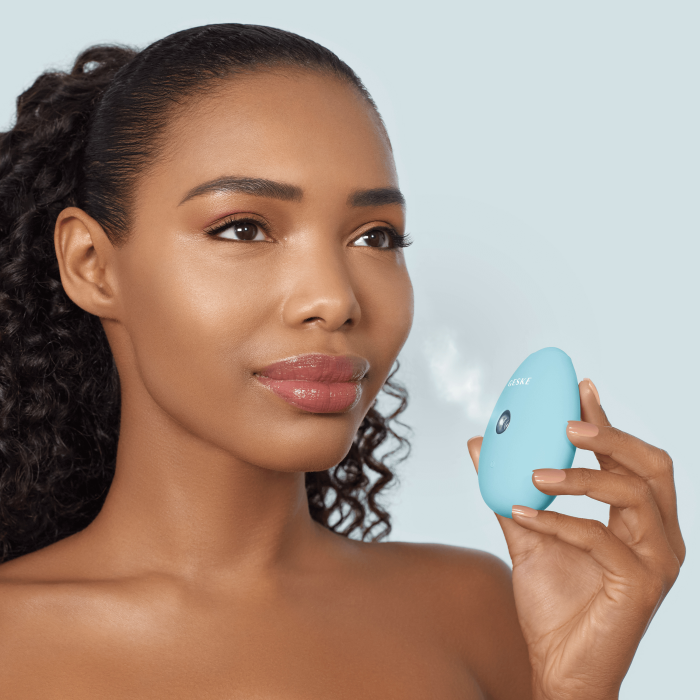 Електронний освіжувач для зволоження обличчя GESKE Facial Hydration Refresher 4в1 turquoise