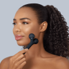 Електронний ультразвуковий ролик для обличчя GESKE Sonic Facial Roller 4в1 black