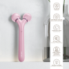 Електронний ультразвуковий ролик для обличчя GESKE Sonic Facial Roller 4в1 pink