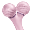 Електронний ультразвуковий ролик для обличчя GESKE Sonic Facial Roller 4в1 pink