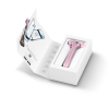 Електронний ультразвуковий ролик для обличчя GESKE Sonic Facial Roller 4в1 pink