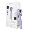 Електронний ролер для обличчя з мікроголками GESKE MicroNeedle Face Roller 9в1 purple