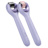 Електронний ролер для обличчя з мікроголками GESKE MicroNeedle Face Roller 9в1 purple