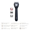 Електронний ролер для обличчя з мікроголками GESKE MicroNeedle Face Roller 9в1 black