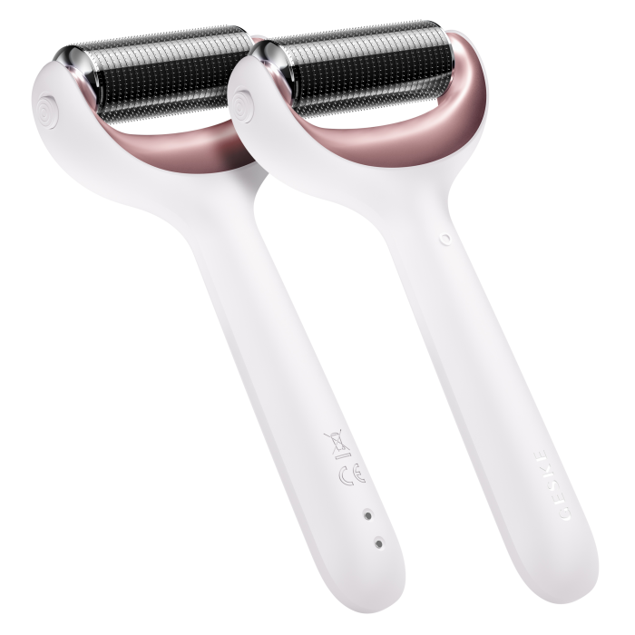 Електронний ролер для обличчя та тіла з мікроголками GESKE MicroNeedle Face&Body Roller 8в1 starlight