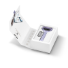 Електронний ролер для обличчя та тіла з мікроголками GESKE MicroNeedle Face&Body Roller 8в1 purple