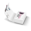 Електронний ролер для обличчя та тіла з мікроголками GESKE MicroNeedle Face&Body Roller 8в1 pink