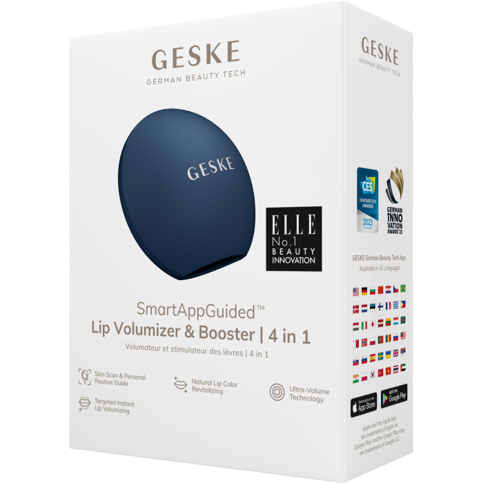 Пристрій для збільшення обʼєму губ GESKE Lip Volumizer&Booster 4в1 Small midnight