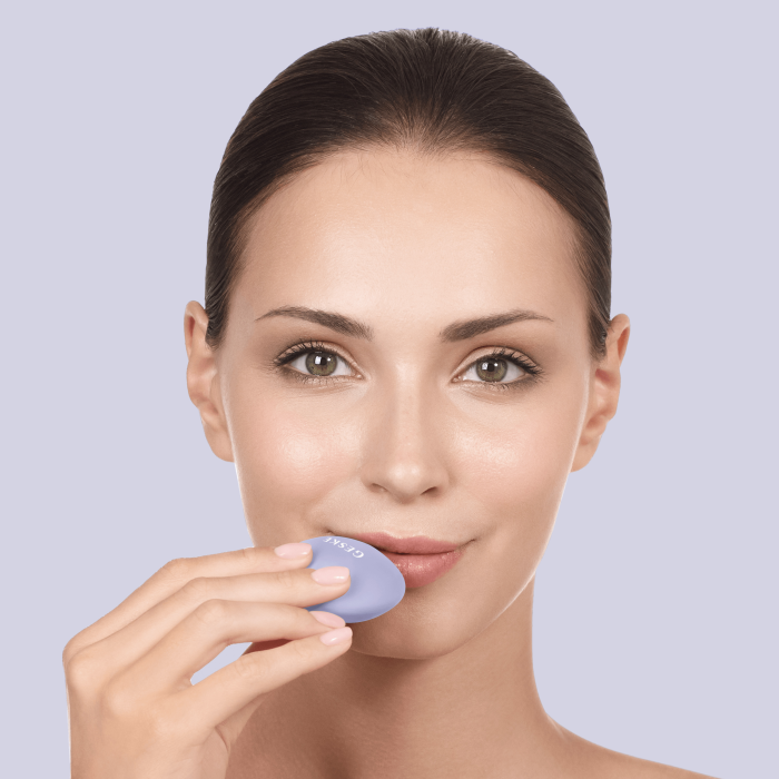 Пристрій для збільшення обʼєму губ GESKE Lip Volumizer&Booster 4в1 Small purple