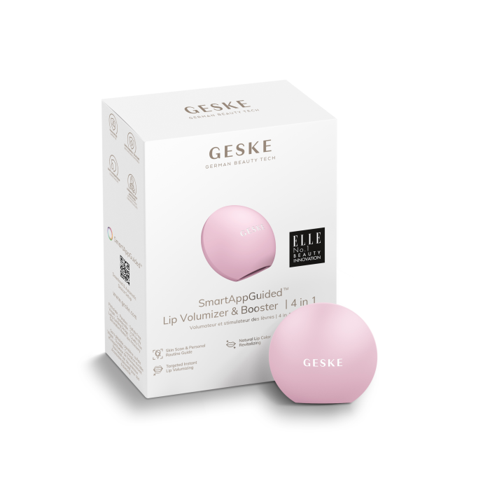 Пристрій для збільшення обʼєму губ GESKE Lip Volumizer&Booster 4в1 Small pink