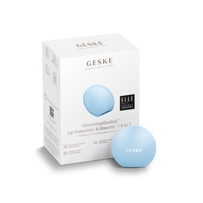 Пристрій для збільшення обʼєму губ GESKE Lip Volumizer&Booster 4в1 Small aquamarine
